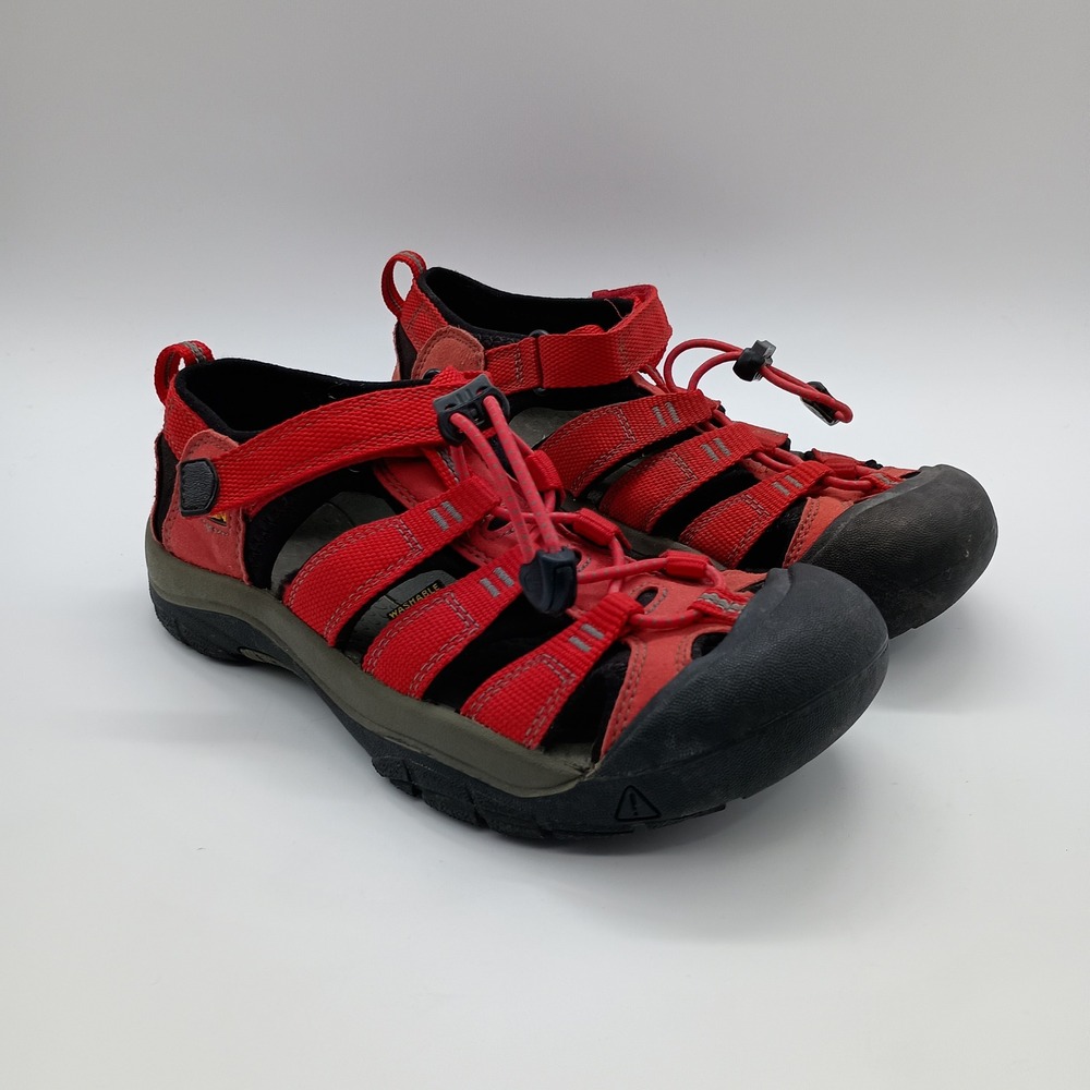 Keen Newport H2 Red Hiking Water Sandals Youth 4 Women 6